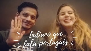 Entrevista com um indiano que fala português