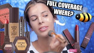 I TESTED BURTS BEES MAKEUP | SOME FLOPPED, SOME DIDNT