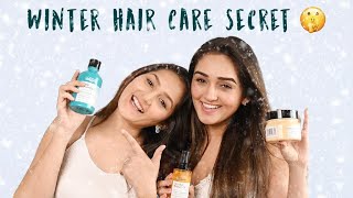 Our Wintercare Hair Secret Is OUT 🤭 |Sharma Sisters|  #lorealproindia  #haircare #lorealprofindia