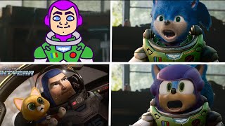 Sonic The Hedgehog Movie - Lightyear Uh Meow All Designs Compilation