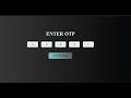 Secure Email OTP Verification | HTML, CSS, & JavaScript Tutorial for Web Development | #Dukeofcode