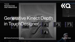 Generative Kinect Depth in TouchDesigner - TouchDesigner Tutorial 184