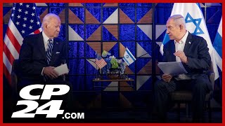 Biden and Netanyahu hold first call since airstrike that killed aid work