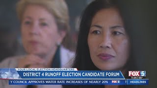 District 4 Candidates Meet with Voters As Runoff Nears