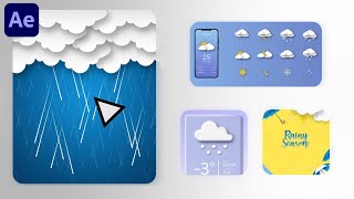 Interactive Minimal UI Animation in After Effects - After Effects Tutorial | Scale Proximity