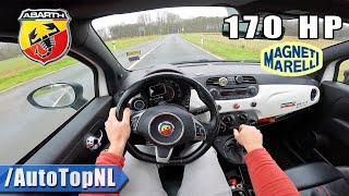 170HP ABARTH 500 *Magneti Marelli* Exhaust POV by AutoTopNL