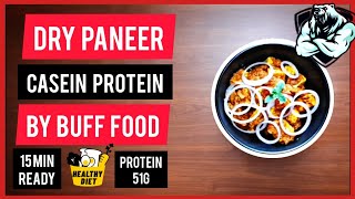 Dry Paneer Recipe(हिन्दी/English) | Indian Bodybuilding Diet | High Protein Vegetarian