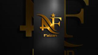 Faizan name logo design #shorts #shortsvideo