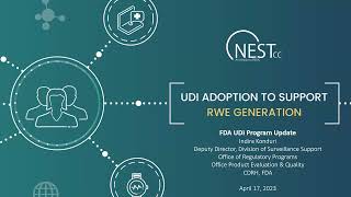 NESTcc Webinar on UDI Adoption to Support RWE Generation