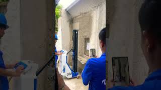 2024 newest plastering wall machine #scraping #wallsmooth #contractor #builder