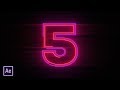 After Effects Tutorial - Glowing Lines Animation in After Effects with Deep Glow