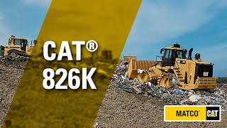 Compactador 826K Caterpillar | MATCO