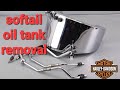 Harley softail oil tank removal