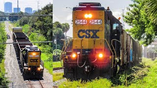 Rare CSX L791 Switching at St. Pete Yard!