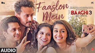 Faaslon Mein  Full Audio | Tiger Shroff  | Shraddha Kapoor | Sachet -Parampara