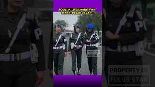 POLISI MILITER WANITA TERCANTIK #shortvideo #komando #polisimiliter