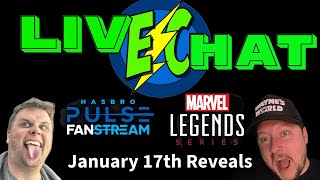 Marvel Legends Reveals Hasbro Pulse Fanstream! | E⚡️C Live: Episode 11