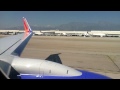 southwest b737 700 landing ontario ca ont