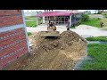 awesome full video started to complete 100% delete canal connect wall by power dozer u0026 dump truck