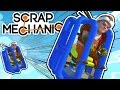 Scrap Mechanic CREATIONS! - GREATEST HUMAN LAUNCHER!! [#25] W/AshDubh | Gameplay |