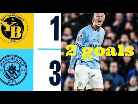 (reactions) Haaland 2 Goals Against Young Boys Man City Vs Young Boys 3 ...