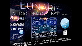 LUNARIS.  AUDIO DEMO TEST PART 1