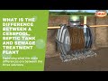 What Is The Difference Between a Cesspool, Septic Tank and a Sewage Treatment Plant