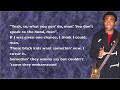 Childish Gambino - Firefly - Lyrics