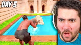 He Built an INSANE Secret Underground Pool House!