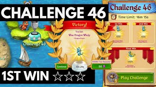 Merge Dragons Challenge 46 • 7m29s On 1st Win ☆☆☆