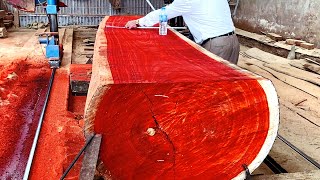 For 5000 Dollars- Discover The Mystery Inside The King's Tree // Wood Cutting Skill