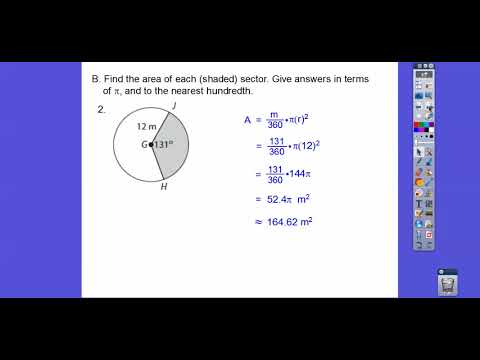Sector Area - Module 20.3 (IM2) Sector Area - Module 20.3 (IM2)