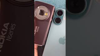 iPhone 16 vs Nokia N95 camera comparison #nokia #iphone16