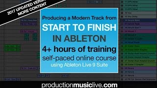 Info: Producing a Track from Start to Finish by PML