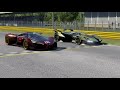 Ferrari F80 Concetp vs Lamborghini V12 Vision GT at Monza Full Course