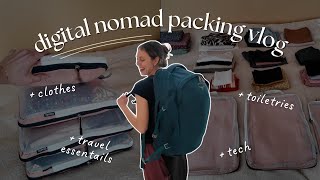 pack with me for two months in mexico! | solo female travel packing vlog