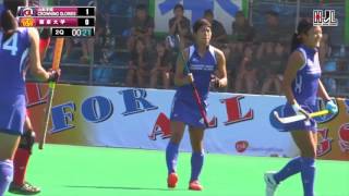 2016女子ホッケー日本リーグ 9/10 山梨学院CROWNING GLORIES vs 聖泉大学 ハイライト