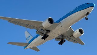 KLM Asia Boeing 777-206(ER) Amsterdam (AMS) To Las Vegas (LAS) Landing 26L PH-BQH