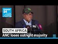 ANC loses outright majority in South Africa vote • FRANCE 24 English