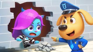 Antels' Rescue Mission | Police Cartoon | Funny Cartoon | Kids Cartoon | Sheriff Labrador | BabyBus