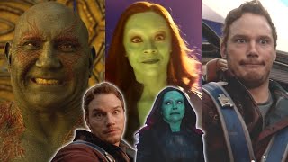 Guardians of The Galaxy 1 & 2 Funny Behind the scenes