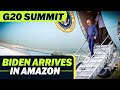 LIVE: US President Joe Biden arrives in Amazon ahead of G20 summit | World Leaders arrival |G20