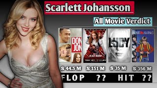 Scarlett Johansson all movies list (1997 to 2022) | Scarlett Johansson hit and flop movies |