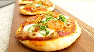 Mini - pizzas! Recipe for a lazy breakfast!