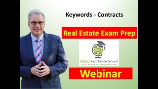 Global Real Estate School -  Definitions regarding contracts