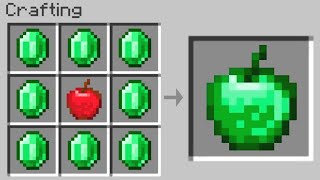 Emerald Apple !?【minecraft】 #Shorts