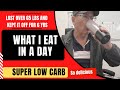 What I eat in a day to lose weight