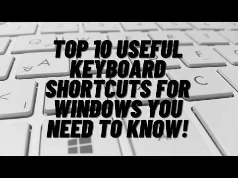 Top 10 Useful Keyboard Shortcuts for Windows You Need to Know!