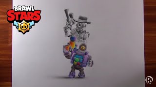 Dibujando A Crow De Brawl Stars Con Lapices Escolares Patrickart
