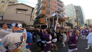 令和元年　平塚八幡宮 末社恵比寿神社  例大祭  神輿二基合同渡御。